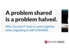 Problem Shared Is A Problem Halved- Ebook